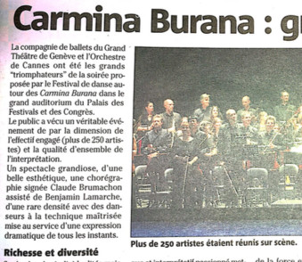 Carmina Burana-Cannes
